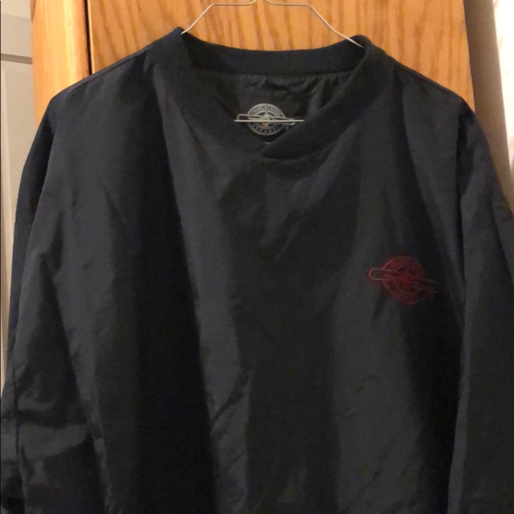 XL windbreaker black